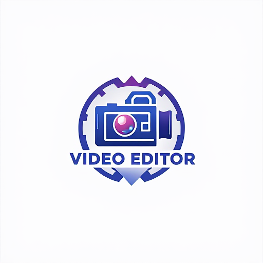 AI Design for logo of a video editor proffesional