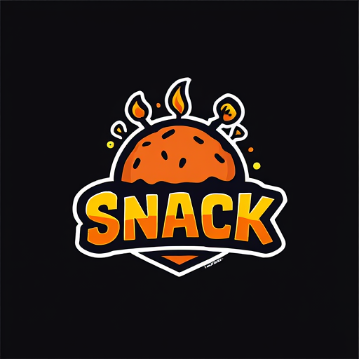 AI Design for SNACK [LOGO] SHACK desgin same as it 
