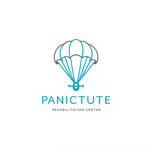 AI Design for parachute logo for rehabilitation centre