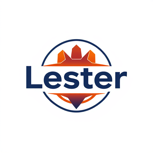 AI Design for incorporate the name Lester on the logo
