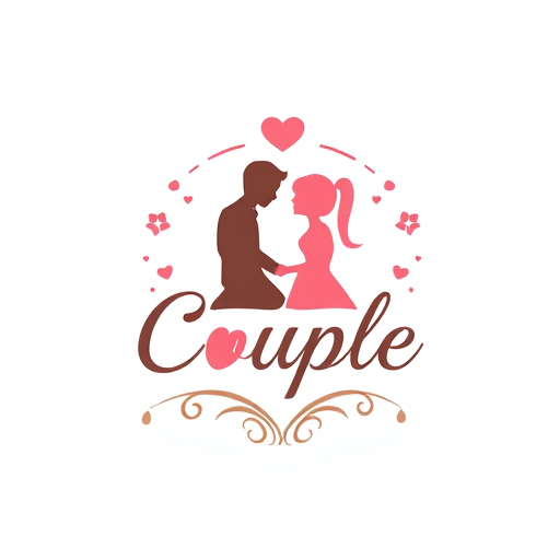 AI Design for Sweet Couple text