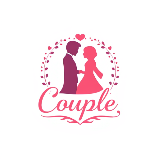 AI Design for Sweet Couple text