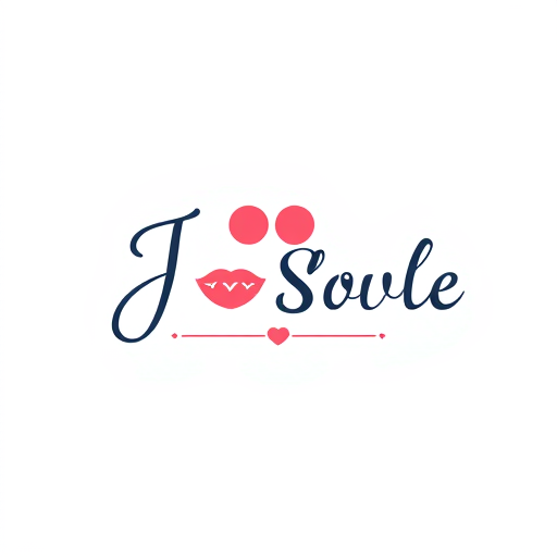 AI Design for Sweet Couple Text with J loves S Symbol