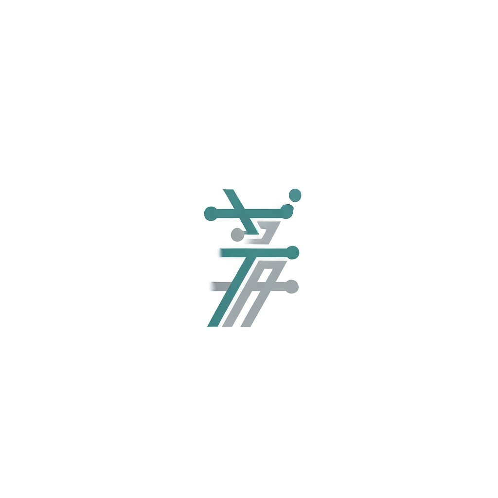 AI Design for Minimalist vector logo for a software company named "Xoftex". Abstract lettermark icon forming the letter "X" using interconnected geometric nodes and continuous glowing data lines. Colors: electric cyan (#00F0FF) and deep cobalt blue on a dark slate background (#0A0D14). Clean, flat design, high contrast, tech startup aesthetic, crisp lines, vector graphics, no extra text, isolated on solid background.