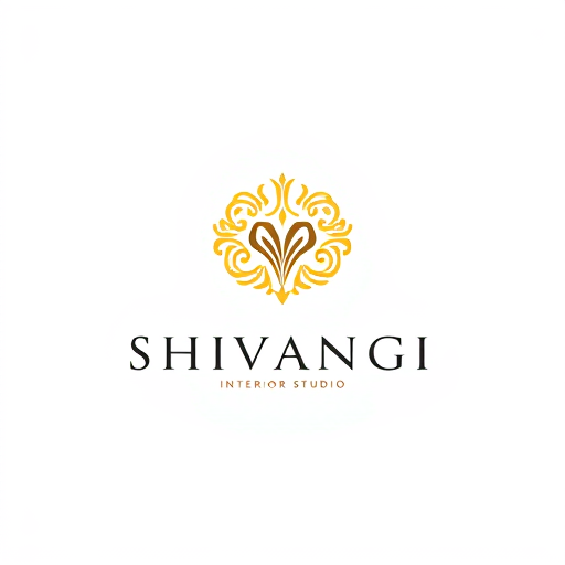 AI Design for luxury logos for shivangi interior studio company