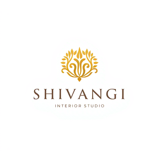 AI Design for luxury logos for shivangi interior studio company