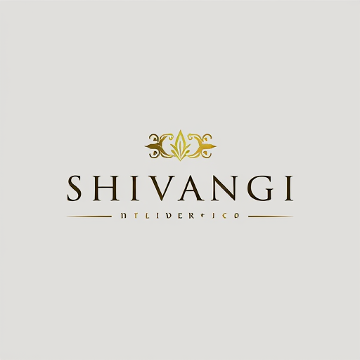 AI Design for luxury logos for shivangi interior studio company