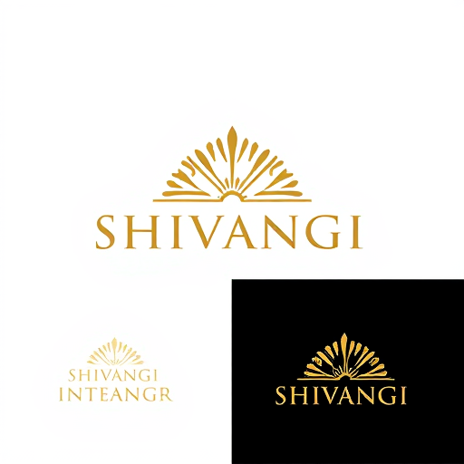 AI Design for luxury logo designs for shivangi interior company