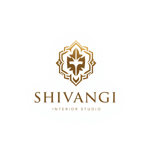 AI Design for luxury logos for shivangi interior studio company give me logos with intetior images