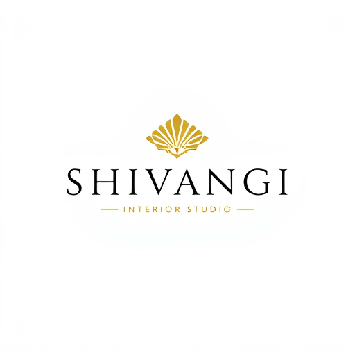 AI Design for luxury logos for shivangi interior studio company give me logos with intetior images