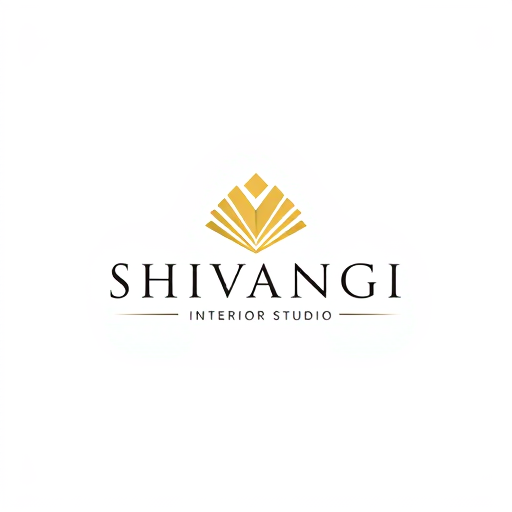 AI Design for luxury logos for shivangi interior studio company give me logos with intetior images