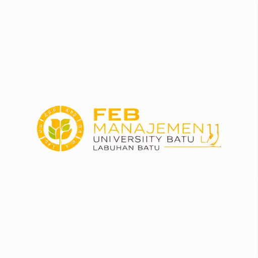 AI Design for FEB MANAJEMEN 1E UNIVERSITAS LABUHAN BATU color yellow