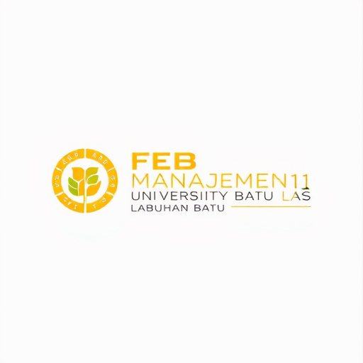 AI Design for FEB MANAJEMEN 1E UNIVERSITAS LABUHAN BATU color yellow
