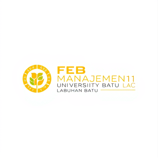 AI Design for FEB MANAJEMEN 1E UNIVERSITY LABUHAN BATU color yellow