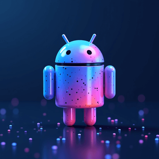 AI Design for Show and movies tracking android application with color as powder blue