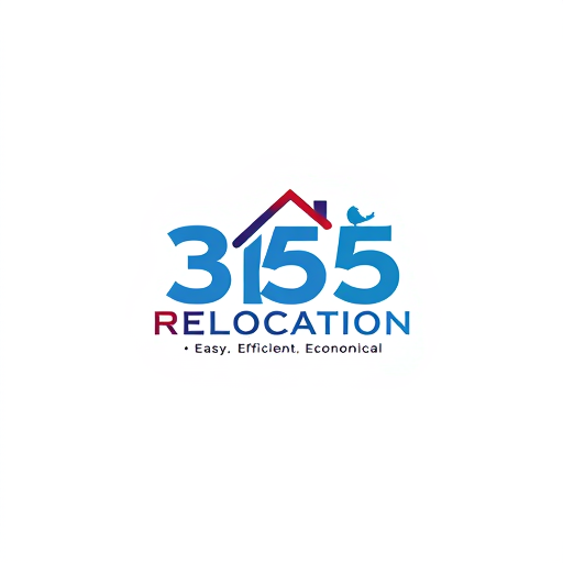 AI Design for Design a logo for a relocation company helping people move home and relocate to different countries called 365 Relocationuse only 2 colors from red, black, blue, grey preferredCan you generate a logo?the slogan is : Easy. Efficient. Economical.
