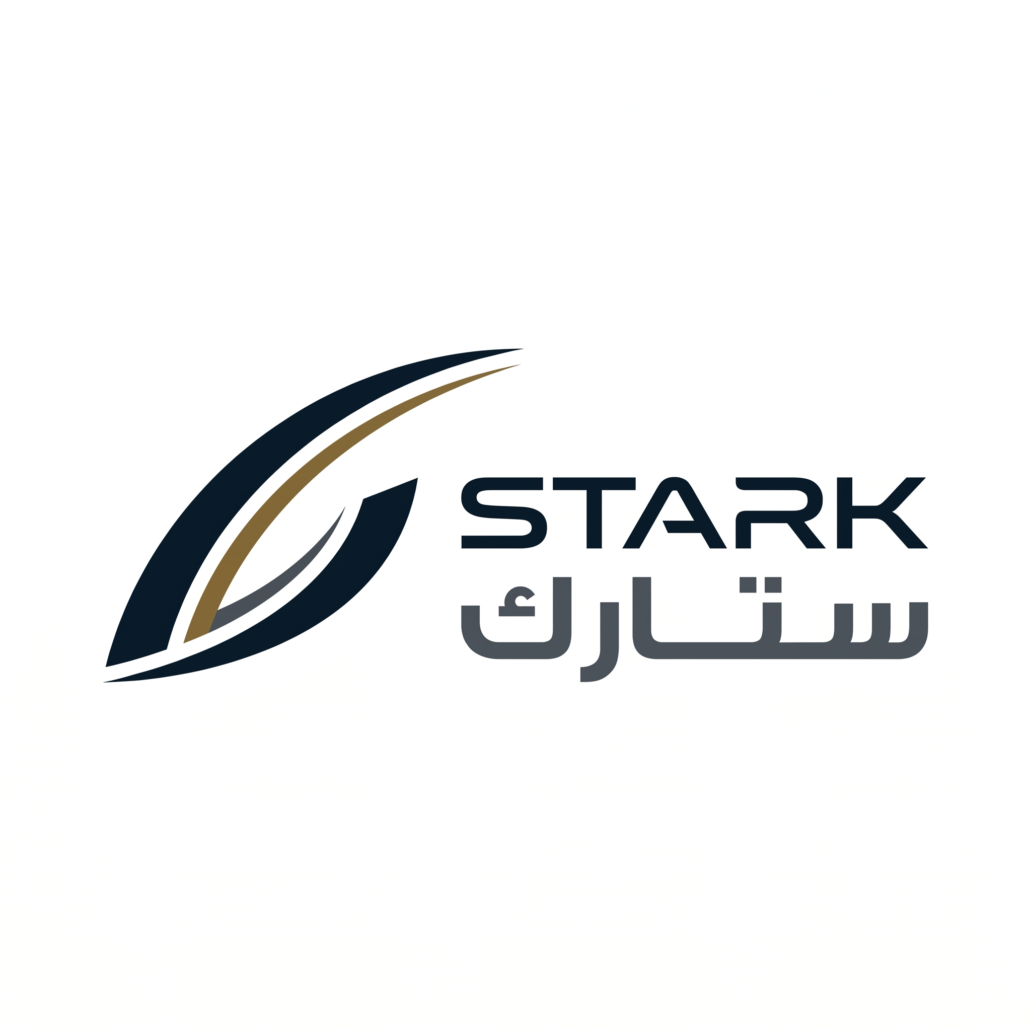 AI Design for Design a world-class futuristic minimalist logo for "STARK | ستارك".
Create a unique abstract symbol inspired by a silent trajectory moving through space — represented by a single elegant geometric path or a subtle directional form.
The symbol should embody:
- Precision
- Innovation
- Intelligence
- Motion
- Quiet confidence
The design must be:
- Extremely simple
- Elegant
- Futuristic
- Memorable
- Timeless
Design language:
Ultra-minimal geometry,
subtle directional movement,
perfect proportions,
refined negative space,
inspired by aerospace identity systems, luxury industrial brands, and next-generation technology companies.
The symbol should feel like a premium global engineering and technology corporation from the future.
Avoid:
- Lightning bolts
- Gears
- Buildings
- Circuit patterns
- Electronic icons
- Traditional engineering symbolism
- Complex or decorative shapes
Color palette:
- Deep Midnight Blue (#0B1623)
- Gunmetal Gray (#39424E)
- Dark Antique Gold (#8A6A3D)
Use Deep Midnight Blue as the primary color, Gunmetal Gray for supporting elements, and Dark Antique Gold as a subtle premium accent.
Typography:
Create a custom futuristic sans-serif wordmark for "STARK" with elegant spacing and engineered proportions.
Include the Arabic name "ستارك" in a matching contemporary style.
Presentation:
Raw logo concept only,
pure white background,
flat vector artwork,
no shadows,
no mockups,
no gradients,
no textures,
no 3D effects.