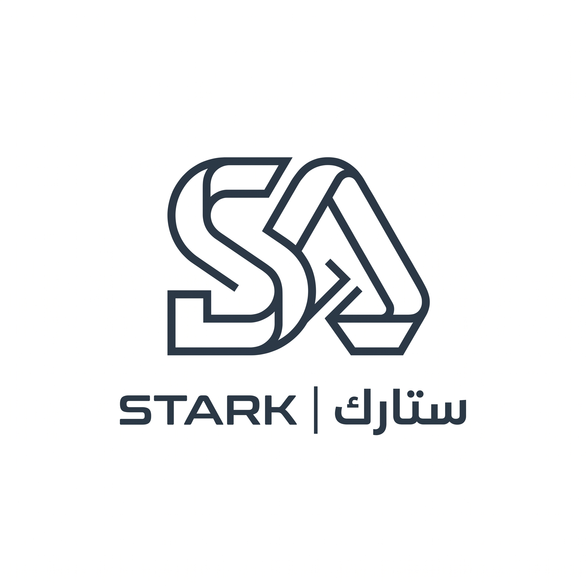 AI Design for Create a futuristic minimalist logo for "STARK | ستارك".
Design a unique symbol made from one continuous geometric line that folds elegantly into an unexpected form.
The symbol should represent:
- Intelligent systems
- Engineering
- Automation
- Future technology
The design should feel:
- Sophisticated
- Innovative
- Timeless
- Corporate
Style:
Minimal geometry,
future industrial aesthetics,
perfect balance.
Output:
Raw vector logo,
white background,
flat design only.
