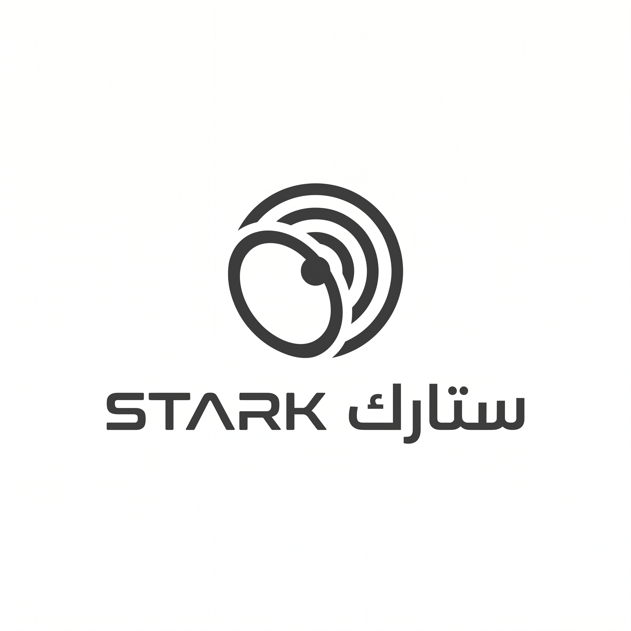 AI Design for Design a world-class futuristic minimalist logo for "STARK | ستارك".
Create a unique abstract symbol inspired by a silent energy pulse moving through space.
The symbol should be:
- Extremely simple
- Elegant
- Futuristic
- Memorable
- Technological
Design style:
Minimal line geometry,
subtle movement,
balanced proportions,
inspired by aerospace and future technology branding.
Avoid:
lightning bolts,
gears,
buildings,
electronics,
traditional engineering symbolism.
Typography:
Create a clean futuristic wordmark for "STARK" with matching Arabic "ستارك".
Presentation:
Raw logo concept,
pure white background,
flat vector artwork,
no shadows,
no mockups,
no gradients.