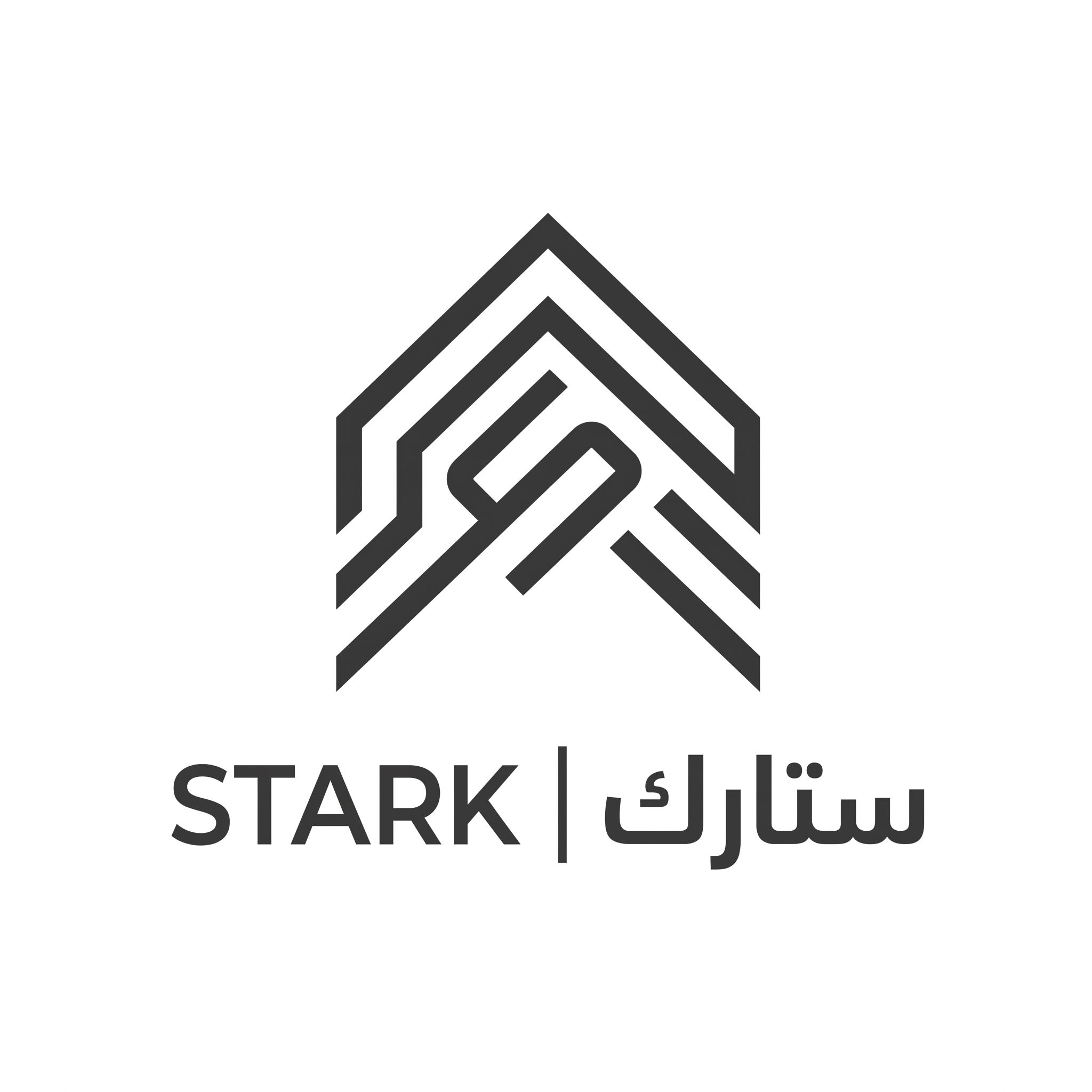AI Design for Design a futuristic corporate logo for "STARK | ستارك".
Create a unique symbol using three parallel geometric lines with subtle directional deviations.
The design should symbolize:
- Artificial intelligence
- Energy systems
- Engineering precision
- Future technologies
The logo must appear:
- Lightweight
- Intelligent
- Minimal
- Iconic
Style:
Future industrial branding,
clean geometry,
perfect proportions.
Output:
Raw vector logo,
white background,
no effects,
no shadows.