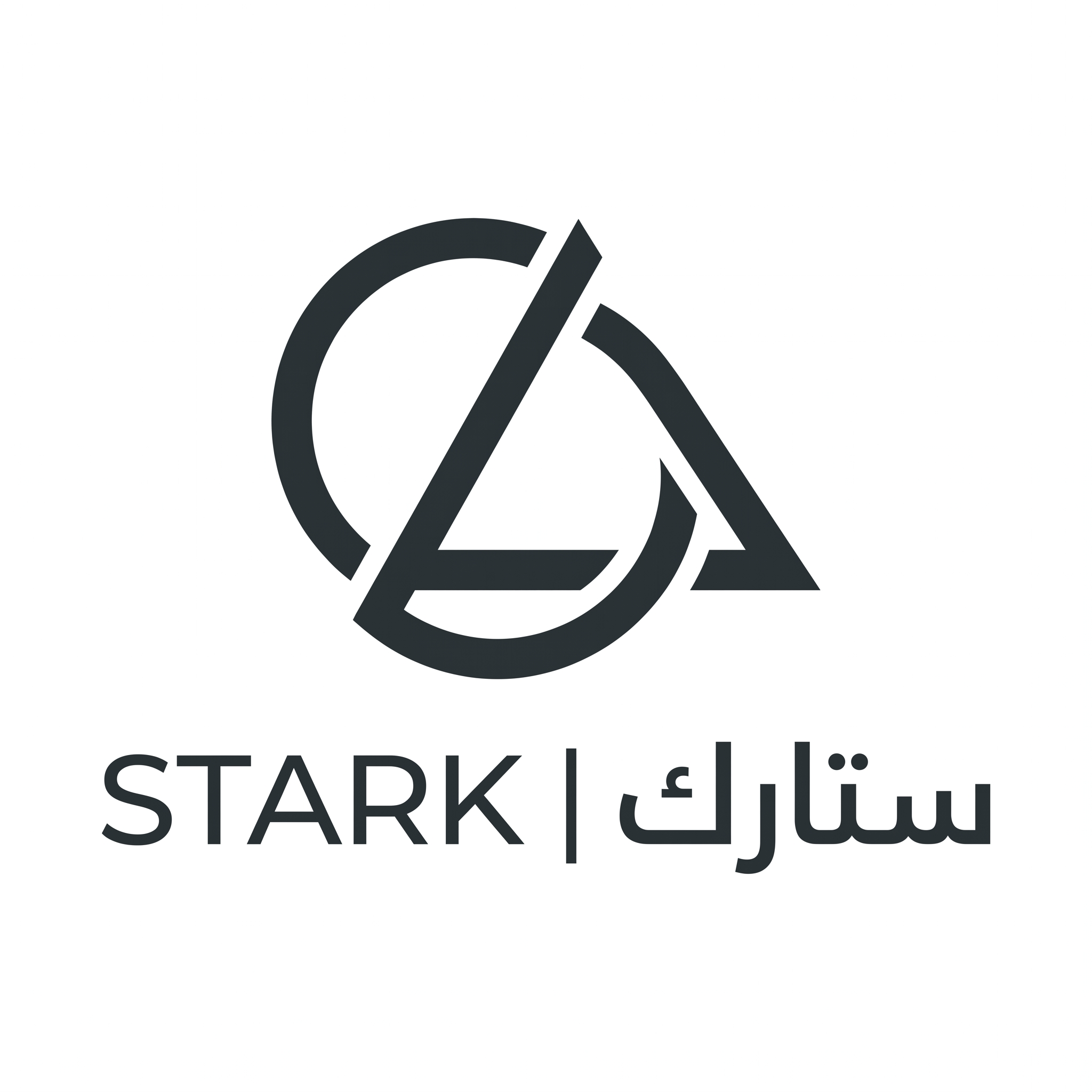AI Design for Create a futuristic corporate logo for "STARK | ستارك".
Design an abstract symbol that creates a subtle time-shift illusion using only simple geometric forms.
The logo should communicate:
- Future engineering
- Intelligent energy
- Innovation
- Precision
Design style:
Ultra minimal,
optical illusion,
clean geometry,
luxury industrial branding.
Output:
Flat vector logo,
pure white background,
no gradients,
no shadows,
no textures.