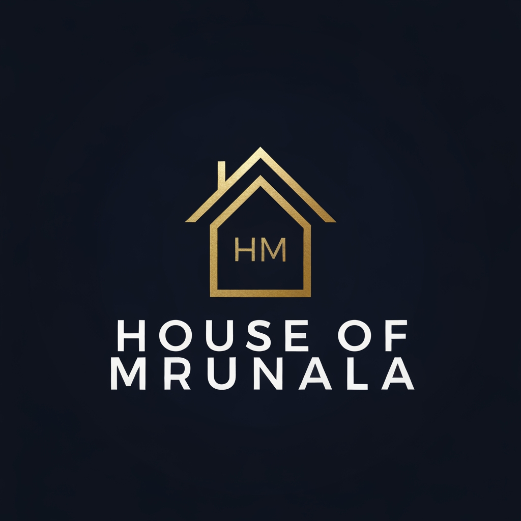 AI Design for create a Boutique Logo for "HOUSE OF MRUNALA"