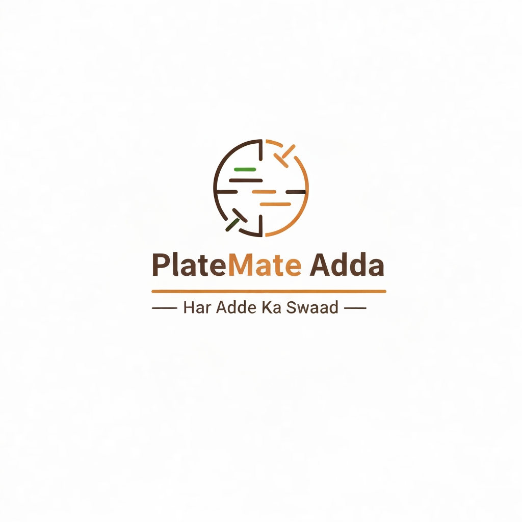 I want to make a Food & logo (Minimal & Simple)
"PlateMate Adda"
Tagline:- Har Adde Ka Swaad

Concept:- 2 Dost beth ke khana kha street par beth ke khana kha rahe hain aur table alg alg tarhe ki dish hain jaise burgur, pizza, noodles.
Cartoon character