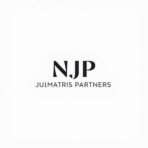 AI Design for Design a logo for a lawfirm called Niyama Juris Partners. I want it to be Monochromatic, Minimal and Professional.I want the iconmark to be a monogram of NJP