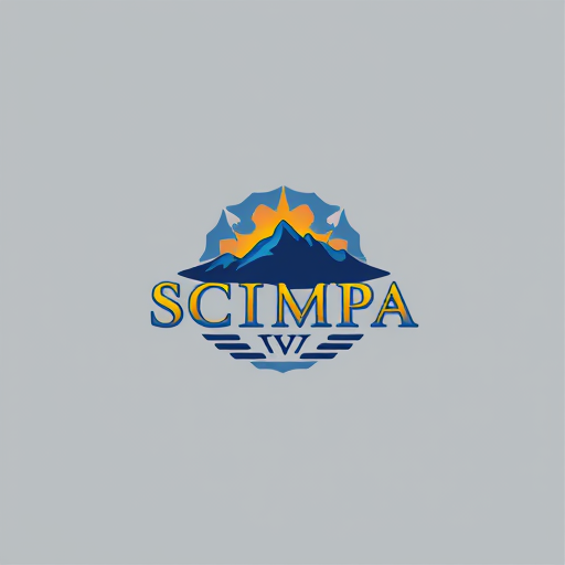 AI Design for logo scimpa annivesary art