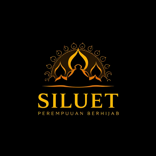 AI Design for SILUET PEREMPUAN BERHIJAB