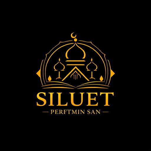 AI Design for SILUET PEREMPUAN BERHIJAB