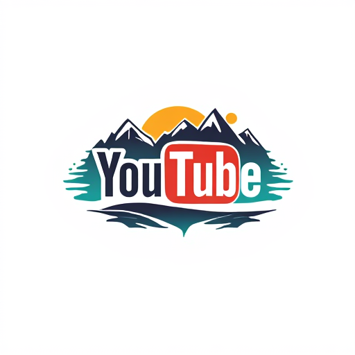 AI Design for creeate youtube logo for my channel that contain bike & travel