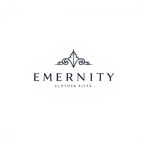 AI Design for a very unique and minimalistic logo for a clothing brand name eternity