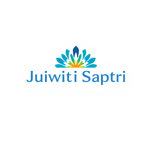 AI Design for reate a logo with t the name Juwita Sapitri