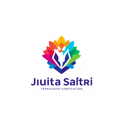 AI Design for Make an attractive, colorful logo for a student named Juwita Safitri