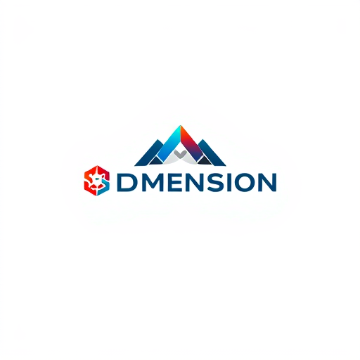 AI Design for design a logo named dimension
