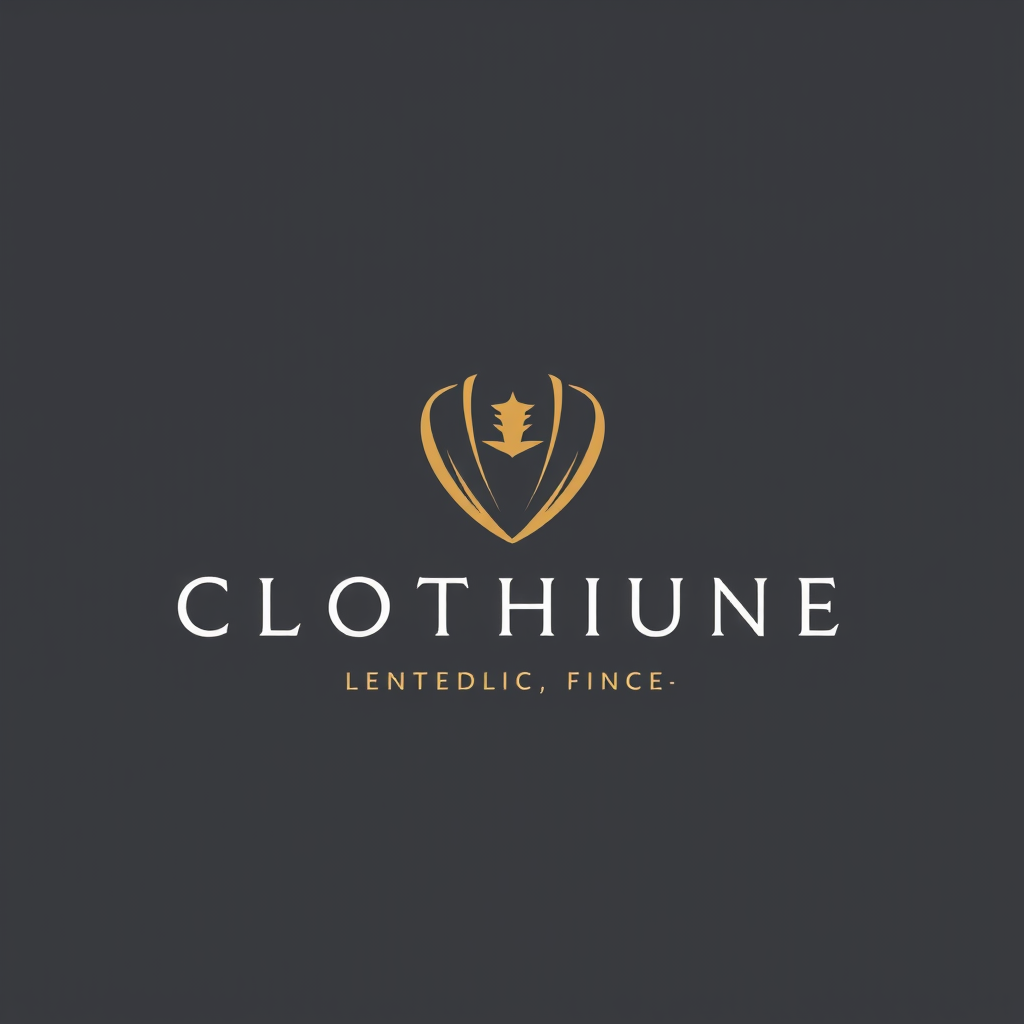 AI Design for create a logo using the image given and this logo has to be minimalist and elegant and it is for a premium clothing store