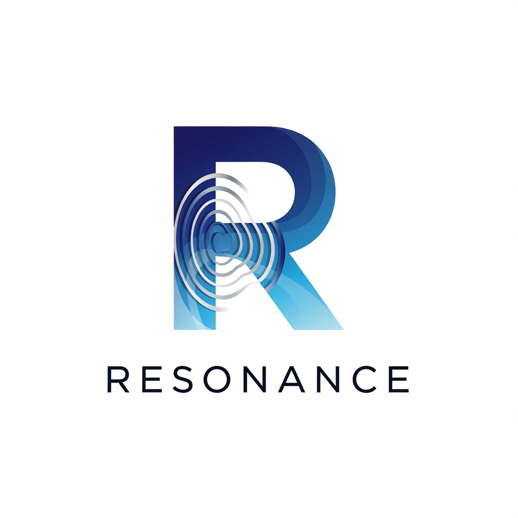 AI Design for resonance logo design