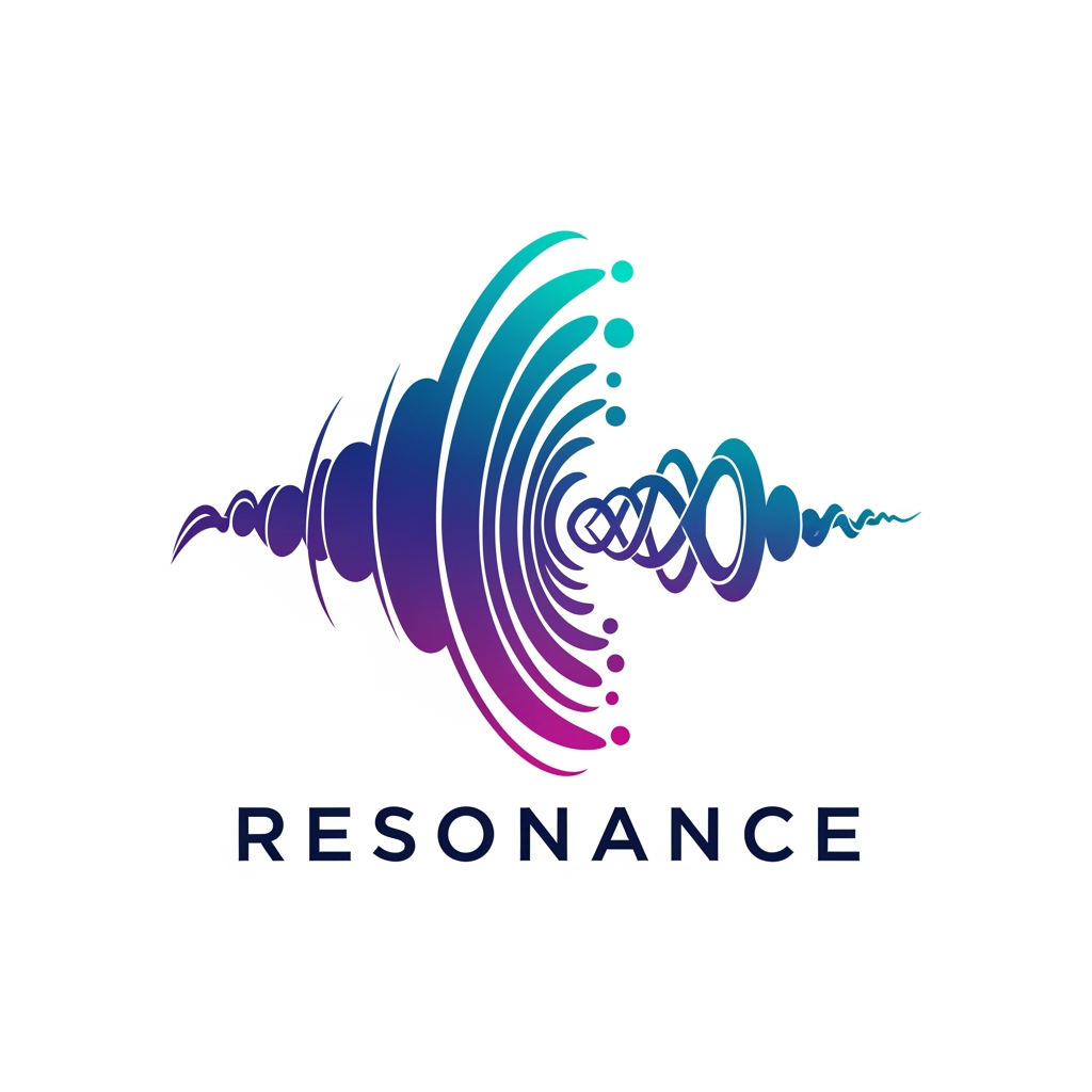 AI Design for resonance logo design