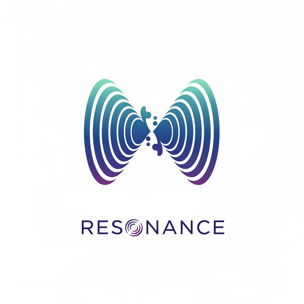 AI Design for resonance logo design