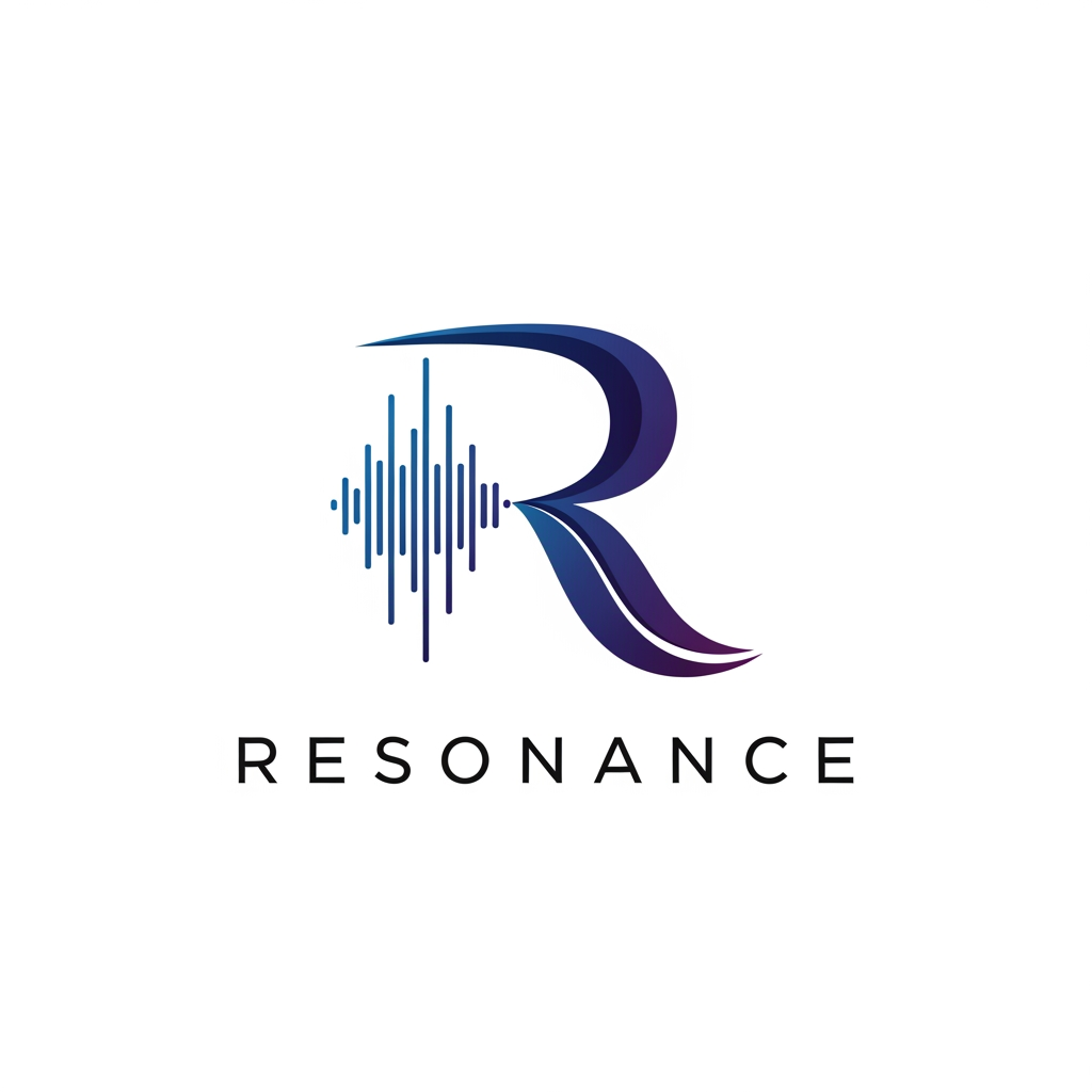 AI Design for resonance logo design