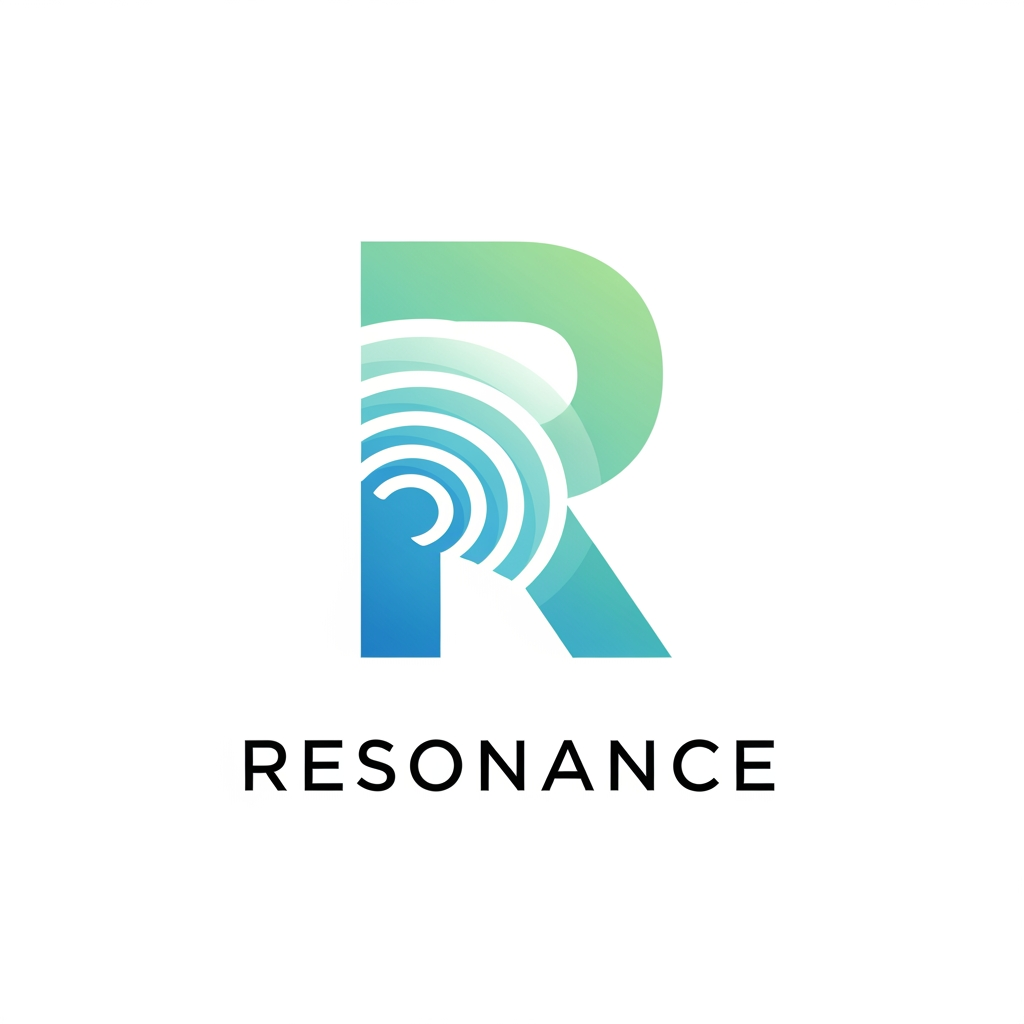 AI Design for resonance logo design