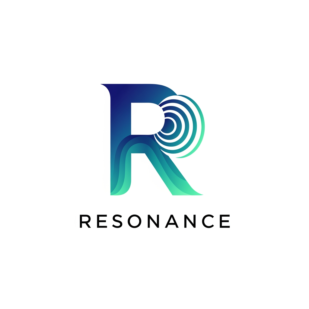 AI Design for resonance logo design