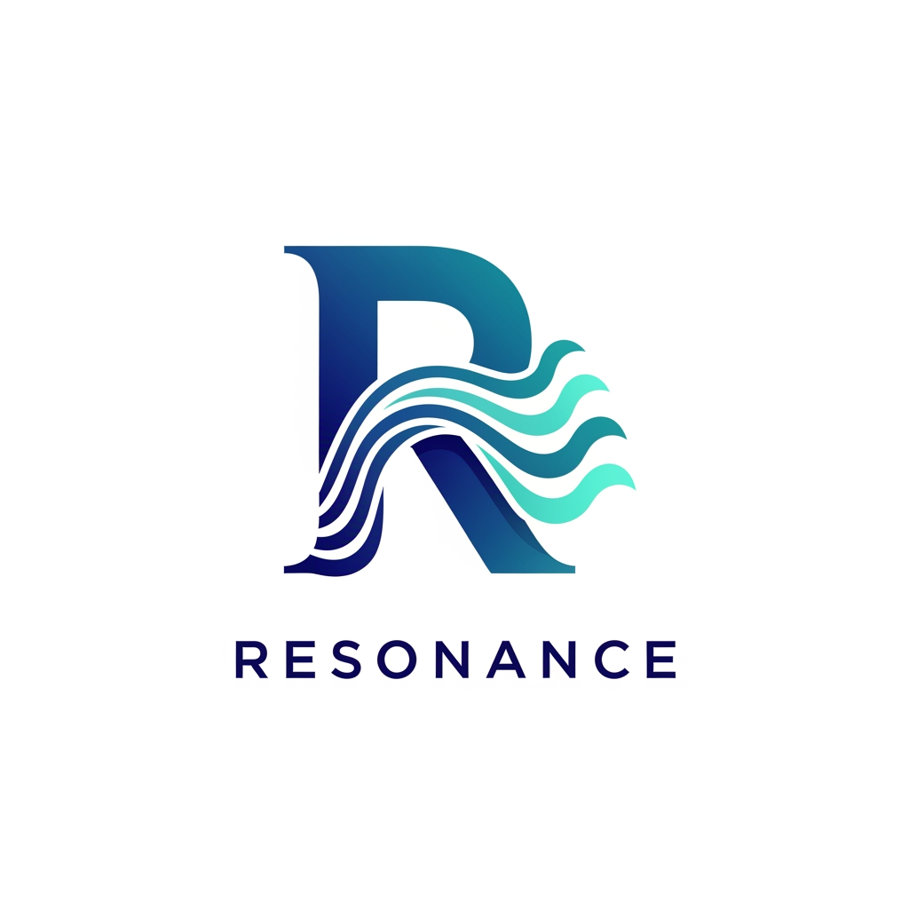 AI Design for resonance logo design