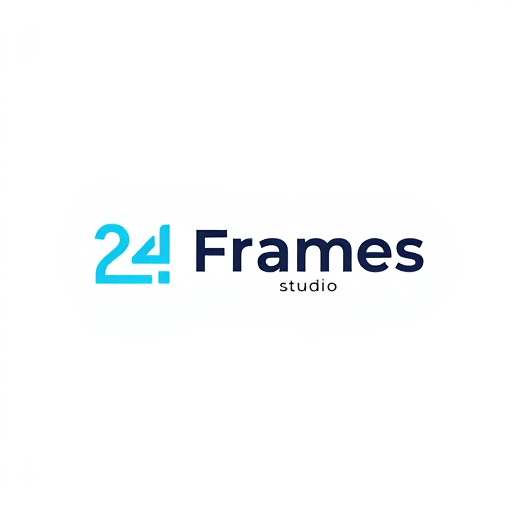 AI Design for 24Frames studio logo