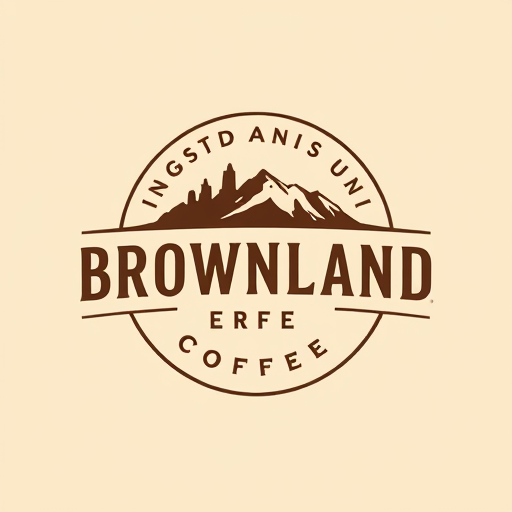 AI Design for brownland coffee