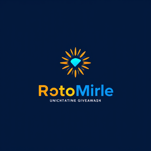 AI Design for Create a sleek and modern logo for an international raffle and giveaway platform. The design should feature a minimalistic, abstract symbol inspired by a ticket or a starburst to represent raffles, excitement, and winning moments. Use clean lines and a dynamic blend of blue and gold for a celebratory and trustworthy feel. Ensure the logo is versatile, scalable, and works well in both monochrome and full color. The style should be iconic, memorable, and professional, similar to global brands like Nike, Apple, or Hotmart.
