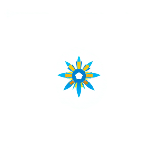 AI Design for Create a sleek and modern logo for an international raffle and giveaway platform. The design should feature a minimalistic, abstract symbol inspired by a ticket or a starburst to represent raffles, excitement, and winning moments. Use clean lines and a dynamic blend of blue and gold for a celebratory and trustworthy feel. Ensure the logo is versatile, scalable, and works well in both monochrome and full color. The style should be iconic, memorable, and professional, similar to global brands like Nike, Apple, or Hotmart.