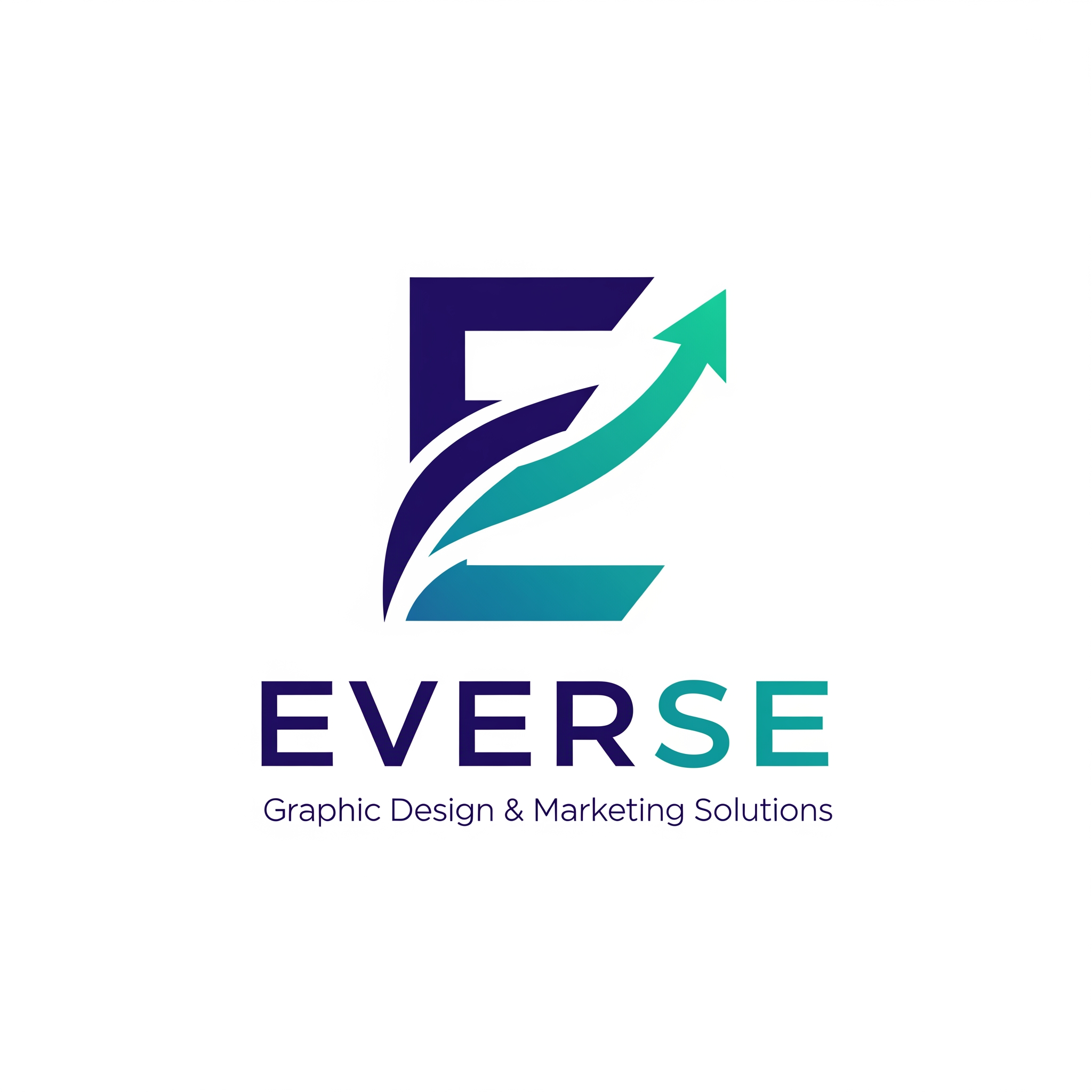 AI Design for Make a logo based on this name : EVERSE
it was a graphic desiging solutions and marketing so based on this