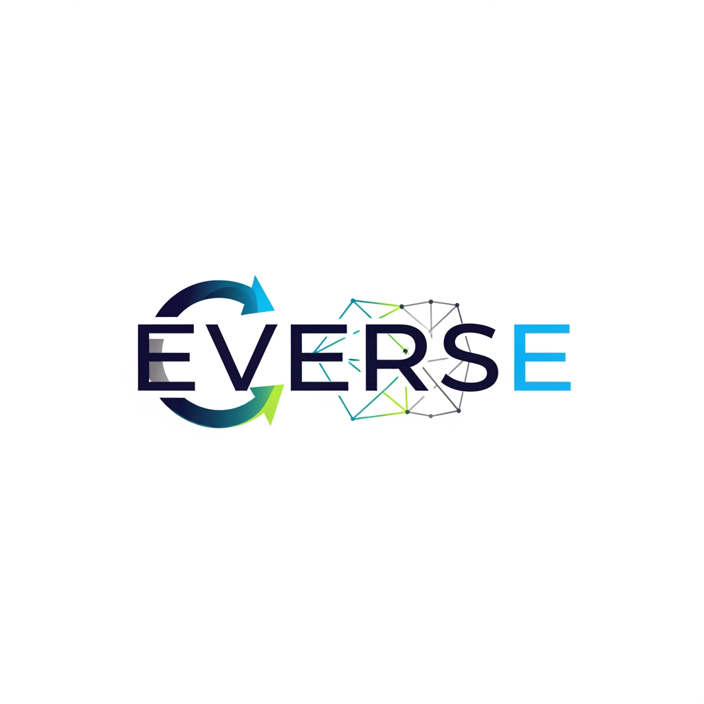 AI Design for Make a logo based on this name : EVERSE